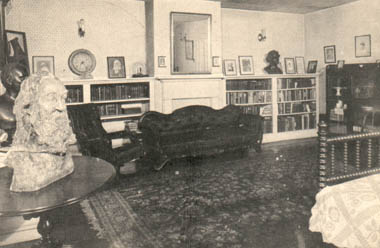 Walt Whitman's House, 328 Mickle Street, Camden NJ — postcard