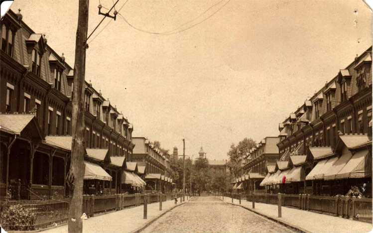 400 Block of Chambers Avenue as seen from Berkley Street
