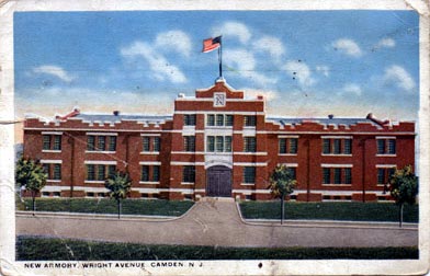 New Armory Wright Avenue Camden N.J. — 1918