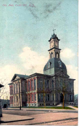 Camden City Hall on Haddon Avenue