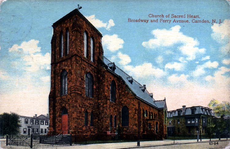 Sacred Heart Church, Camden NJ — built by Mahlon E. Harden