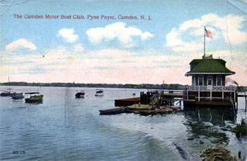 The Camden Motorboat Club, Pyne Point - 1910.