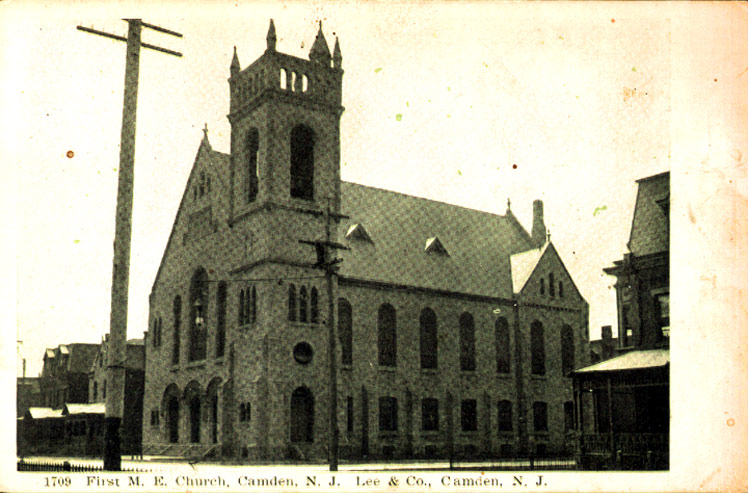 First Methodist Episcopal Church, 301 South 6th Street, postcard