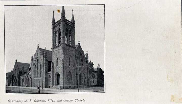Centenary ME Church, 5th and Cooper Streets