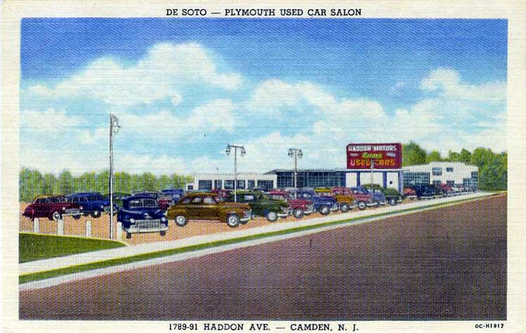 Haddon Motors DeSoto-Chrysler-Plymouth, 1789-1791 Haddon Avenue