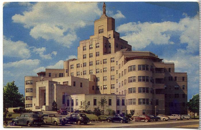 Our Lady of Lourdes Hospital, Camden NJ, early 1950s