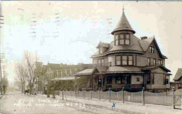 North 27th Street below Arthur Avenue, from about 1900