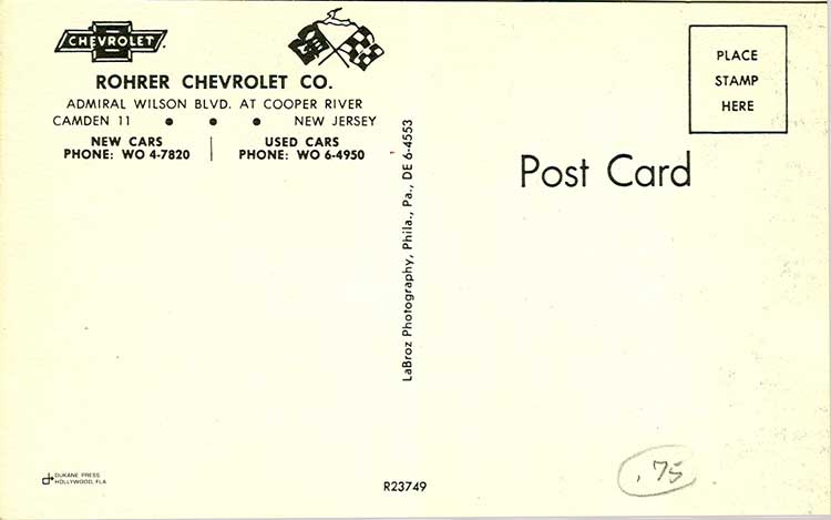 Rohrer Chevrolet (reverse)