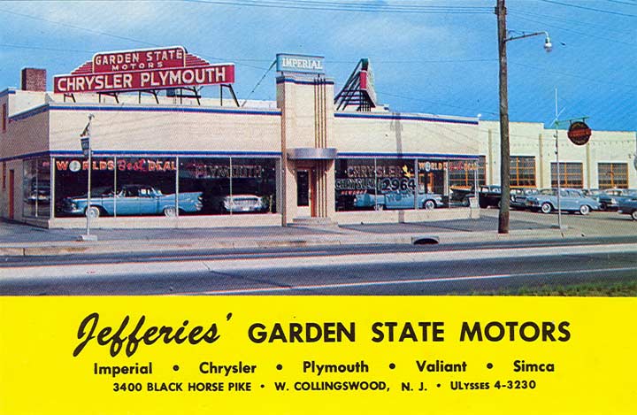 Garden State Motors, new home on Black Horse Pike (front)