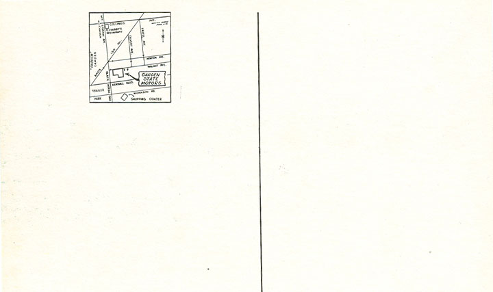 Garden State Motors, new home on Black Horse Pike (reverse)