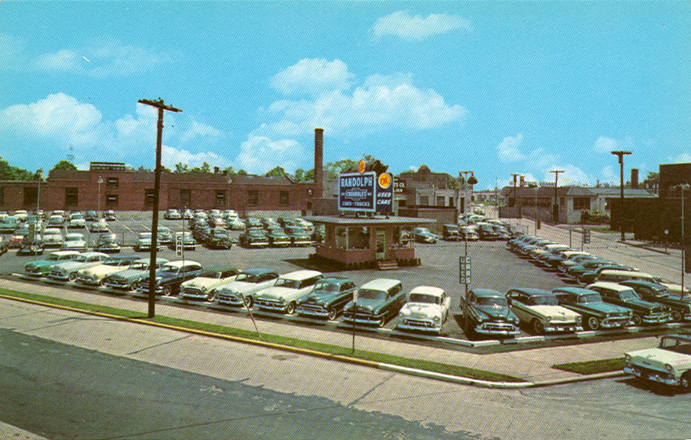 Randolph Chevrolet, Haddon Avenue and the Old White Horse Pike, 1950s