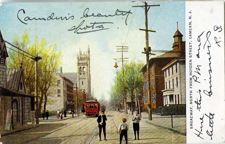 Broadway looking North from Royden Street