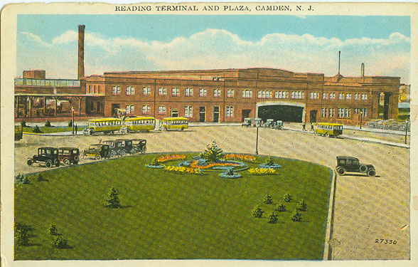Kaighn Avenue Ferry, Reading Railroad, Camden NJ, 1913