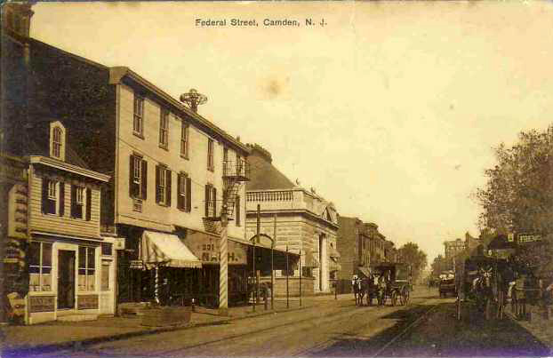 Federal Street, Looking Towards Fourth Street — 327, 329, 331 Federal, circa 1906