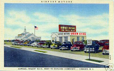 Airport Motors Used Cars, 1940s-1950s