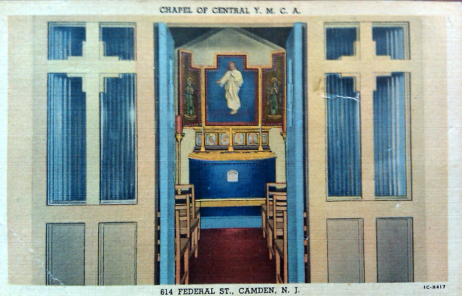 Chapel of the YMCA, Federal Street East of Broadway