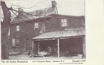 The Old Jordan Homestead, built 1747, 1173 Chestnut Street