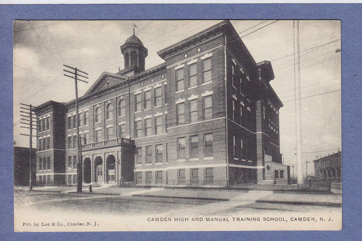 Manual Training and High School, Camden NJ, front