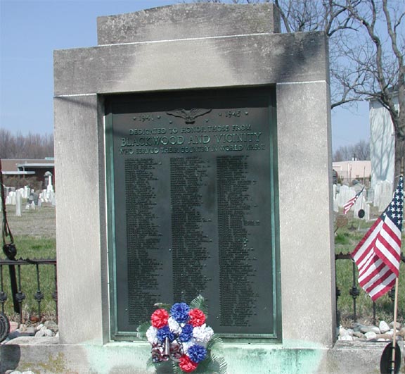 Blackwood, NJ War Memorial