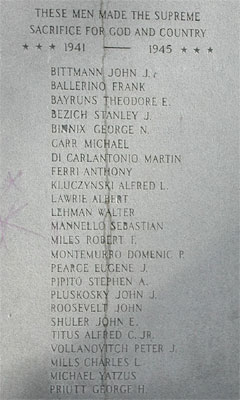 8th Ward War Memorial, Camden NJ