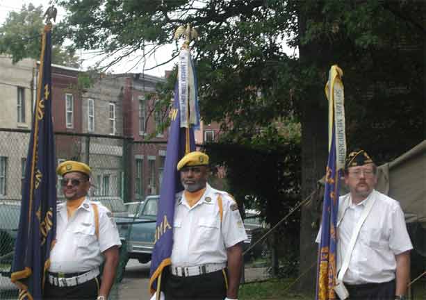 County Colors, Post 473 Camden NJ Colors, Post 133 Woodbury NJ Colors