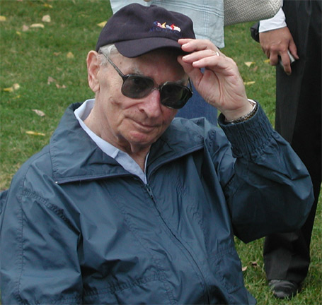 Guest, World War II Combat Veteran Leon B. Cohen
