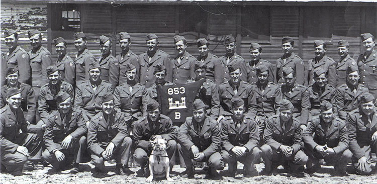 Members of Company B, 853rd Engineering Battalion, Aviation