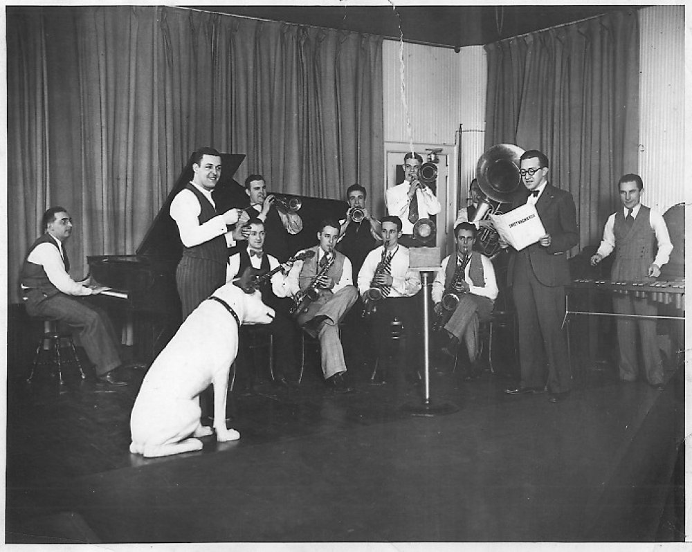The Billy Hays Orchestra at Victor studios in Camden, New Jersey, March 8, 1929