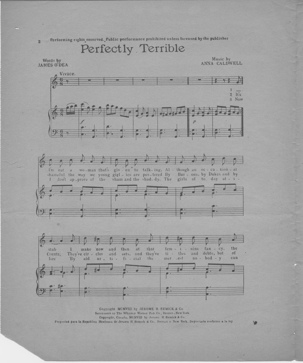 Perfectly Terrible — sheet music page 2
