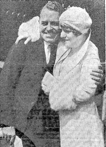 Frankie Richardson and his first wife, Adele Richardson, who divorced him after the lawsuit was filed