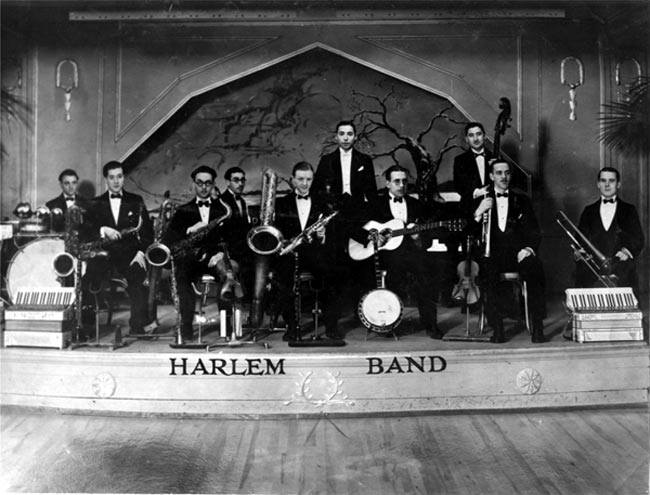 Joe Loss and the Harlem Band at the Astoria Ballroom, 1930 — Harry Kahn on piano