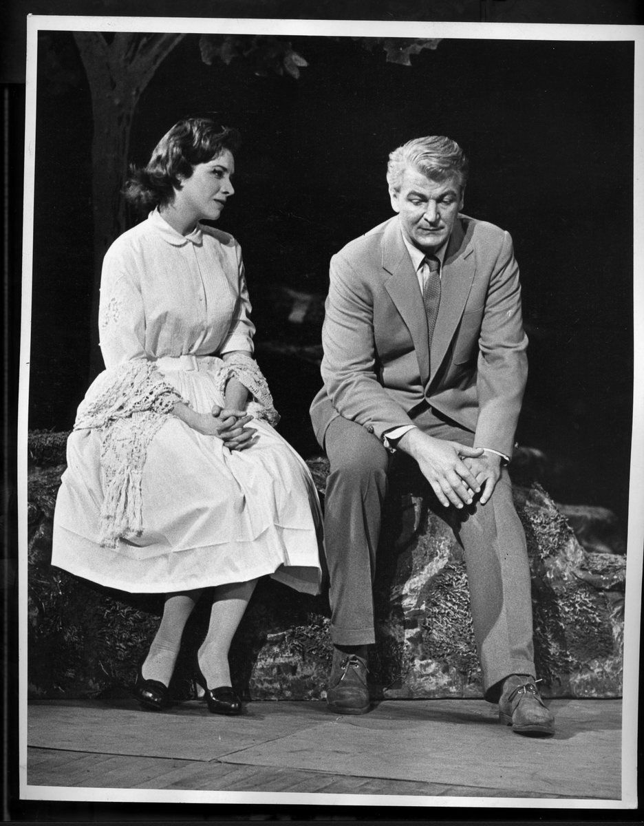 Art Lund and Joan Fagan in Donnybrook!, 1961