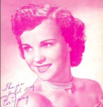 Eve Young — autographed portrait photo