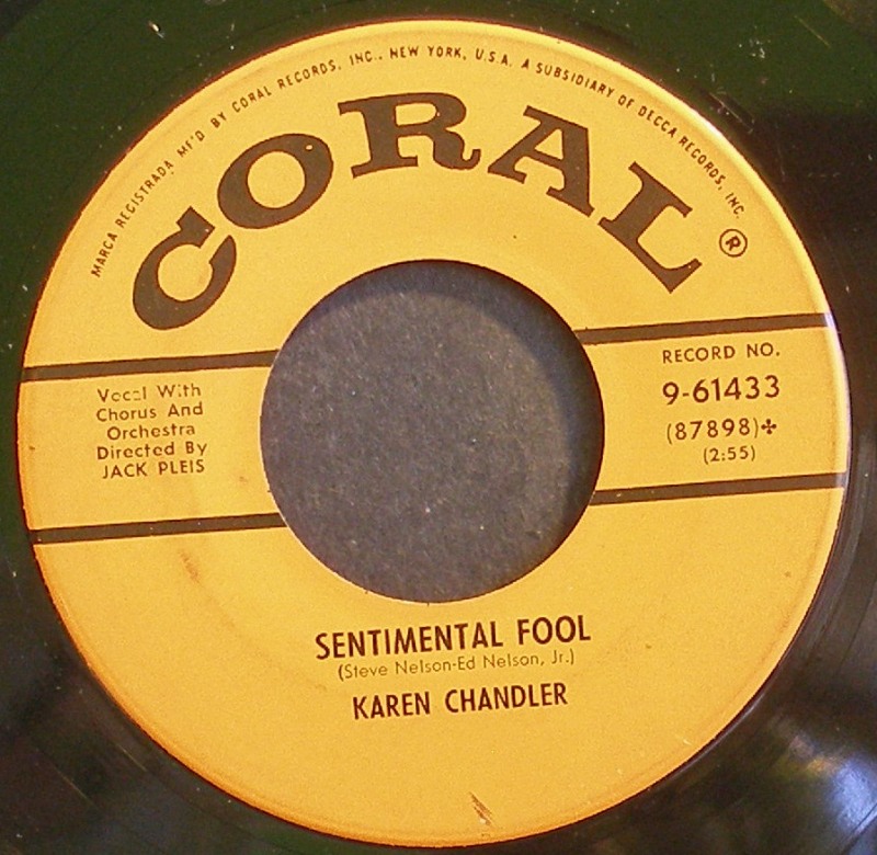 Karen Chandler — Sentimental Fool, 1955