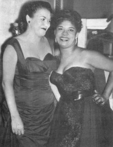 Savannah Churchill and Ruth Brown - 1956